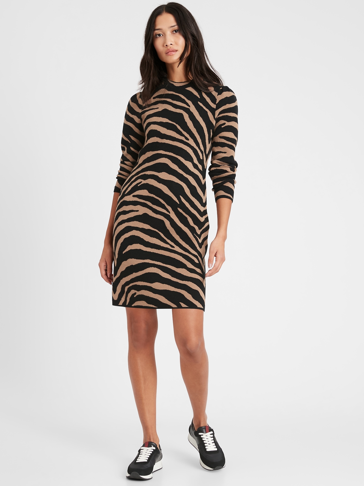 Banana republic sales zebra dress