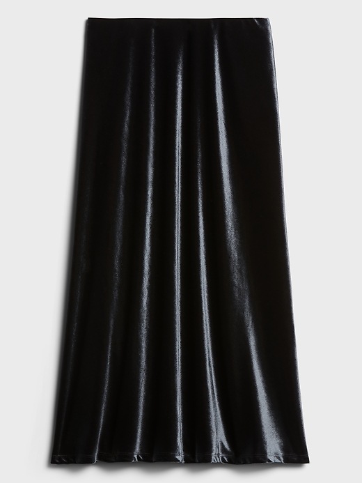 banana republic pleated leather skirt