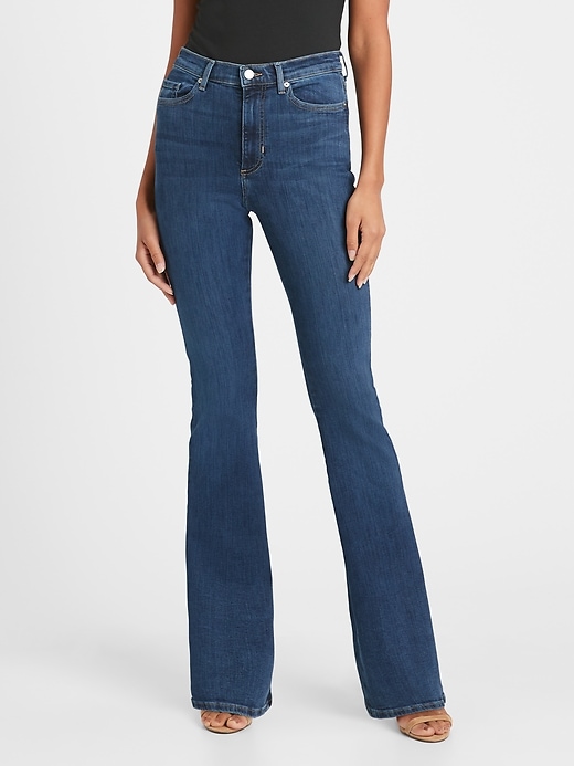 gap petite flare jeans