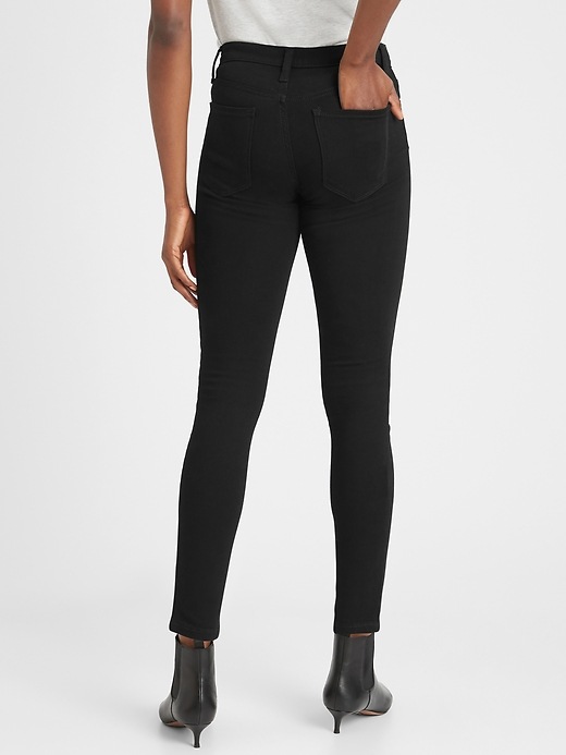 Image number 2 showing, Petite Mid-Rise Skinny Fade-Resistant Ankle Jean