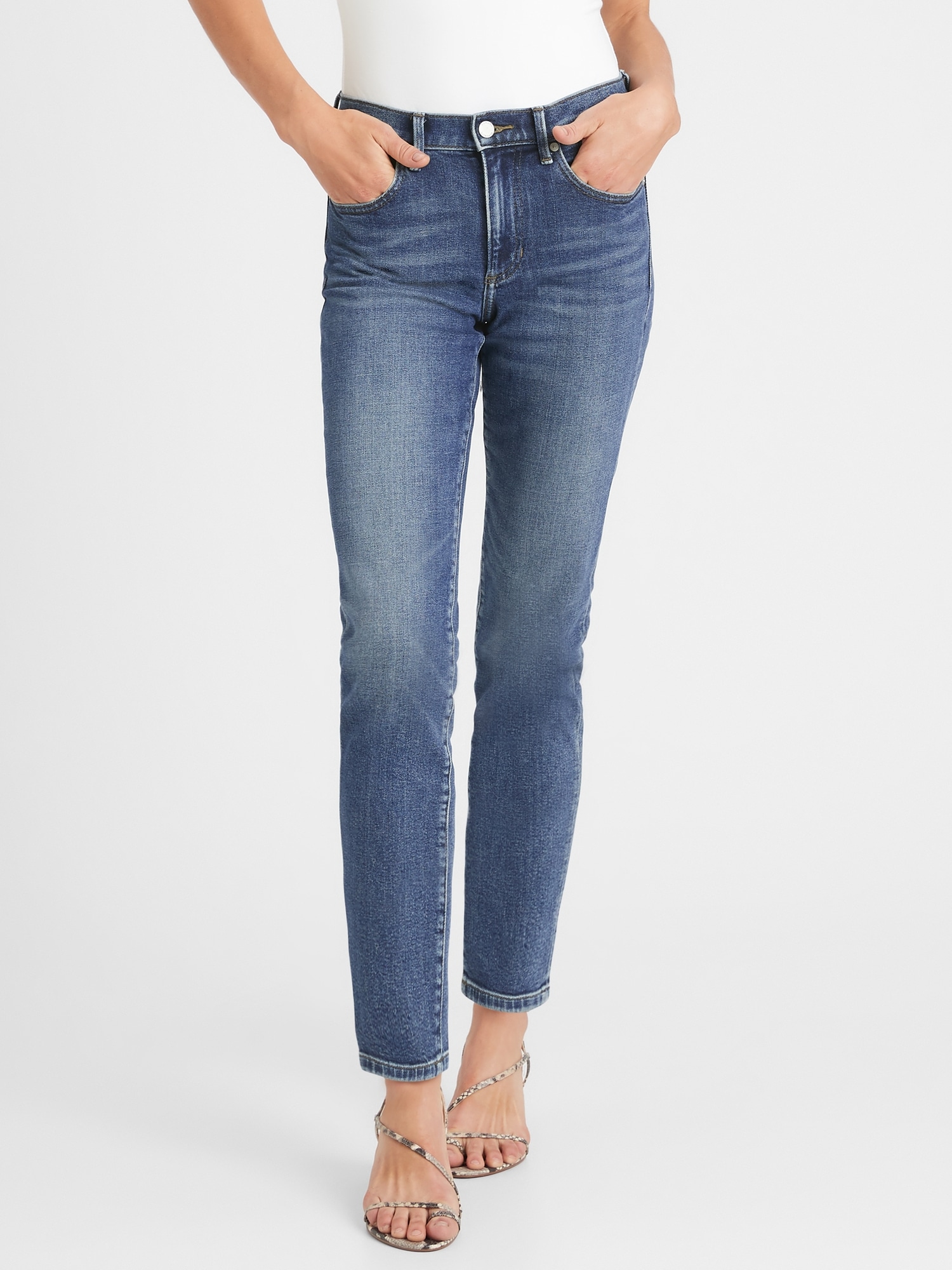 jeans high ankle