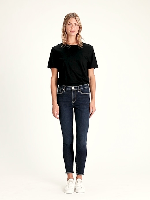 banana republic dark wash skinny jean