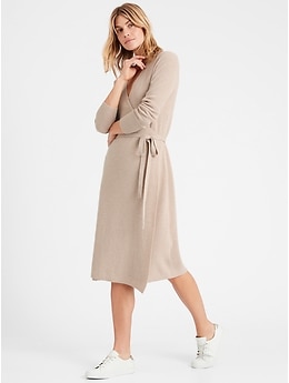 wrap dress banana republic