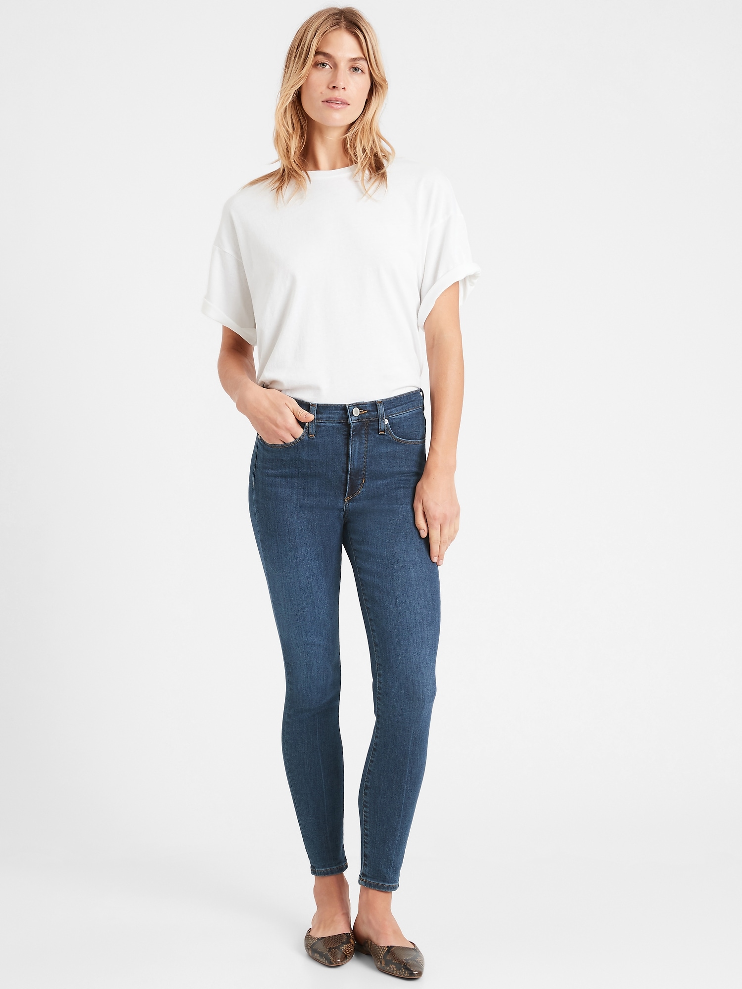 Petite High-Rise Skinny Jean