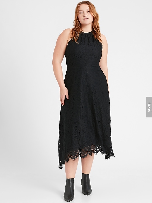 Banana republic lace midi dress hotsell