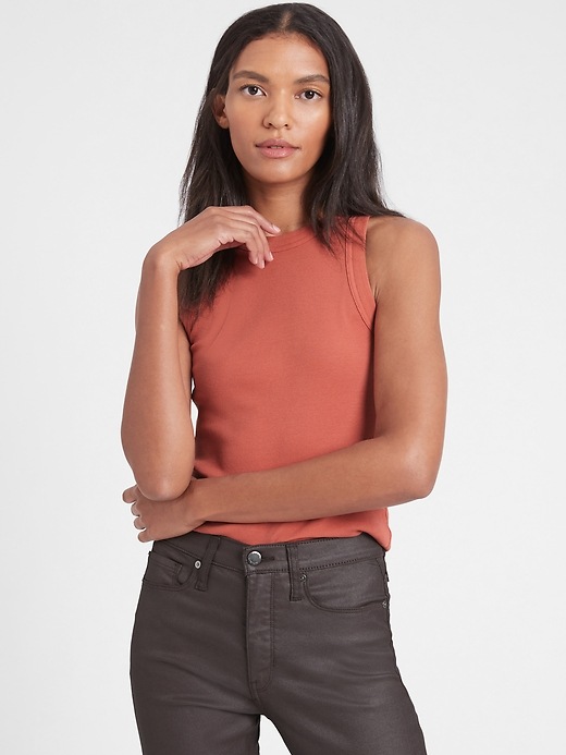 Fitted Ribbed Tank