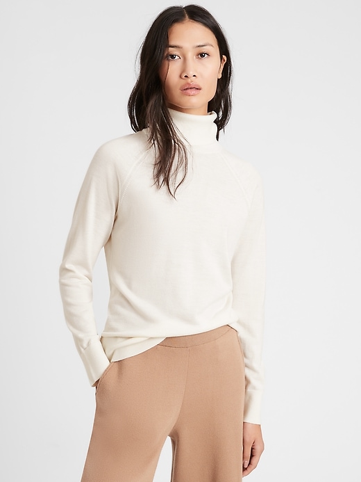 Merino Turtleneck Sweater in Responsible Wool