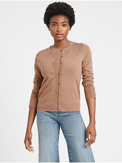 banana republic cardigan petite