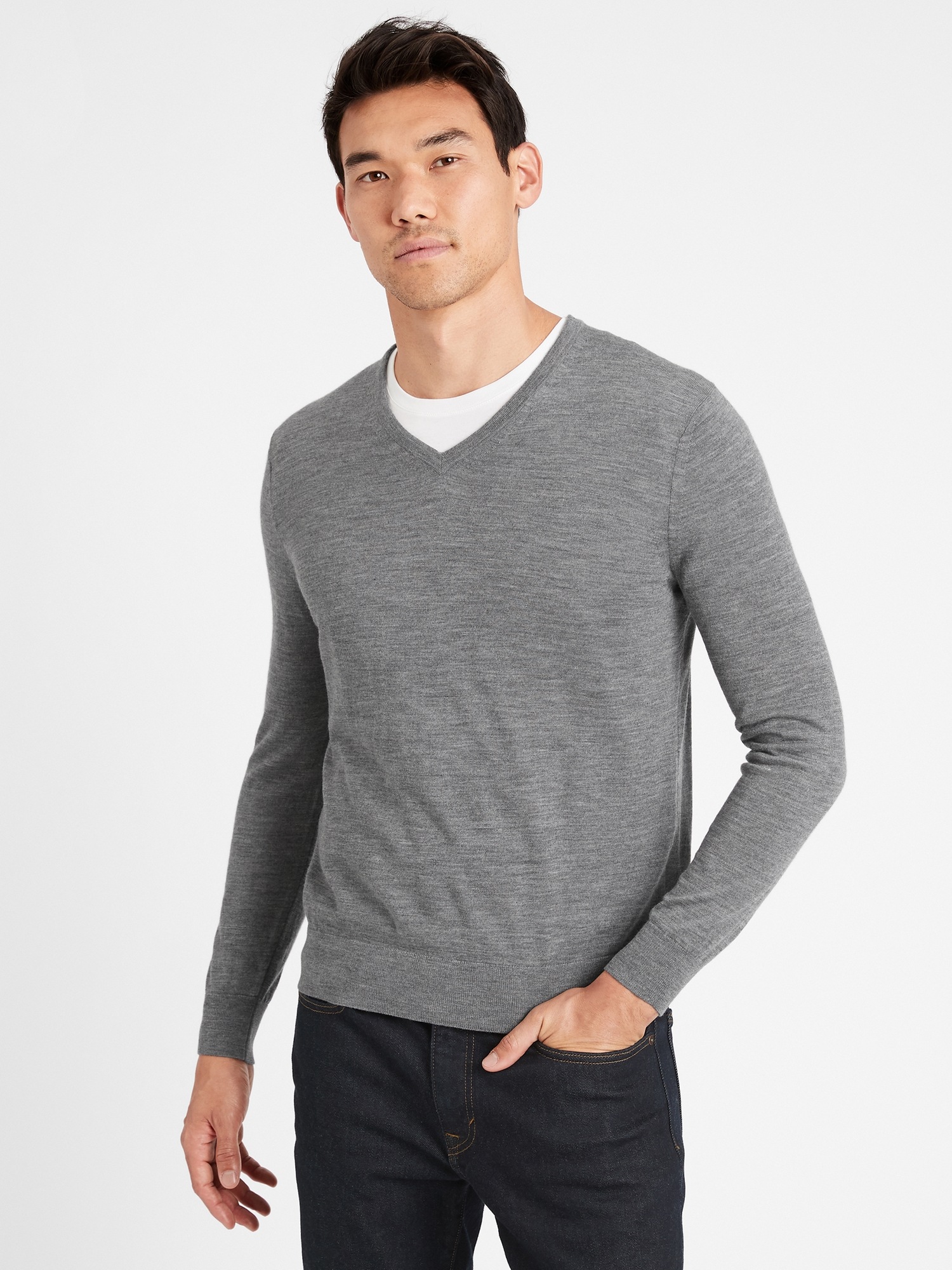 country road merino v neck