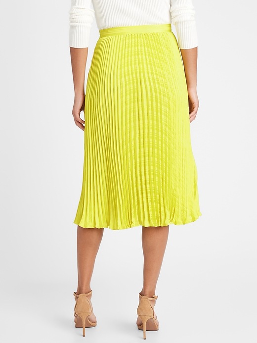 Image number 2 showing, Pleated Midi Skirt
