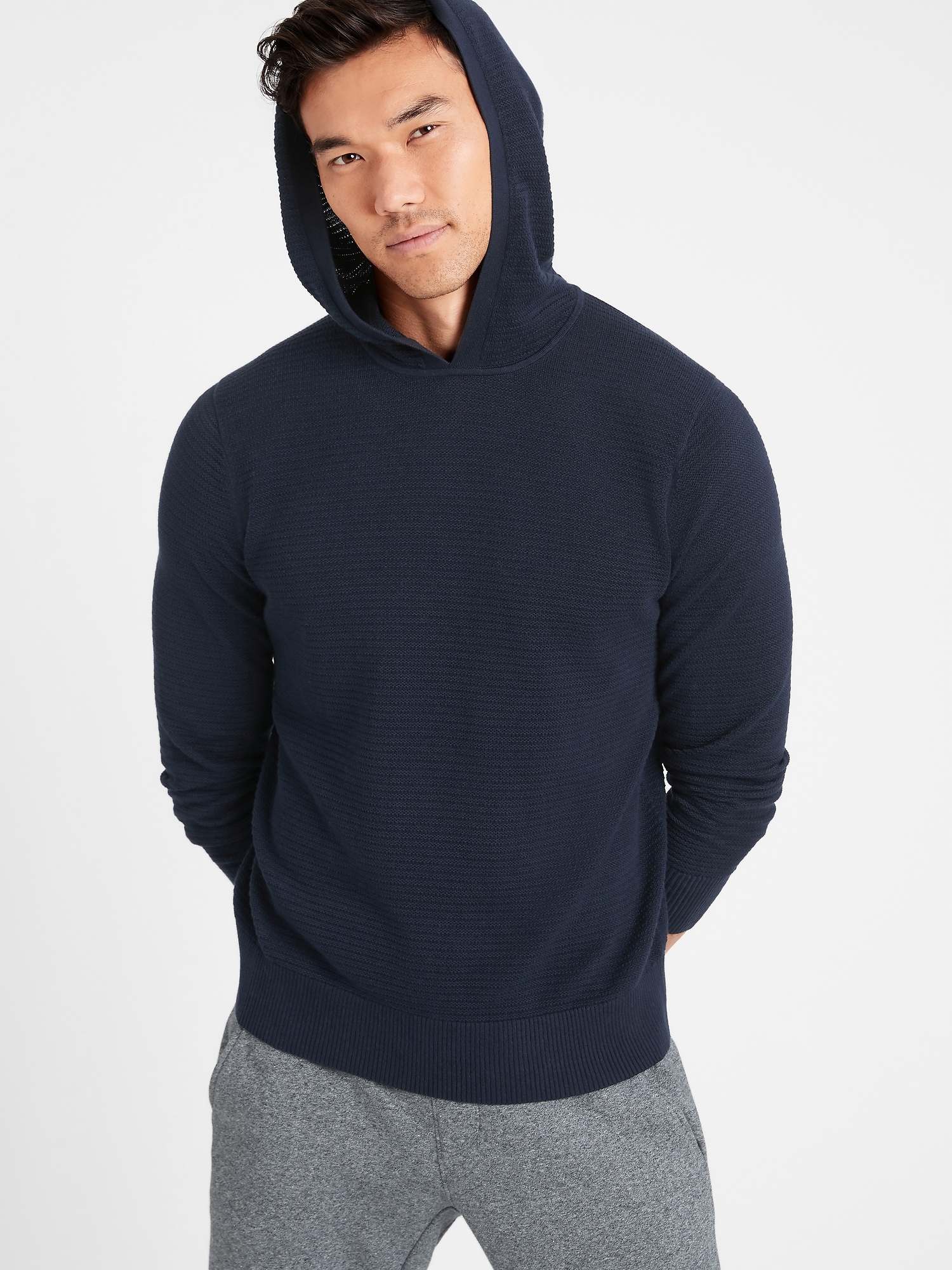 SUPIMA® Sweater Hoodie | Banana Republic