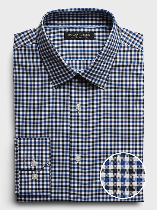 banana republic slim fit non iron dress shirt Slim-Fit Non-Iron Dress Shirt