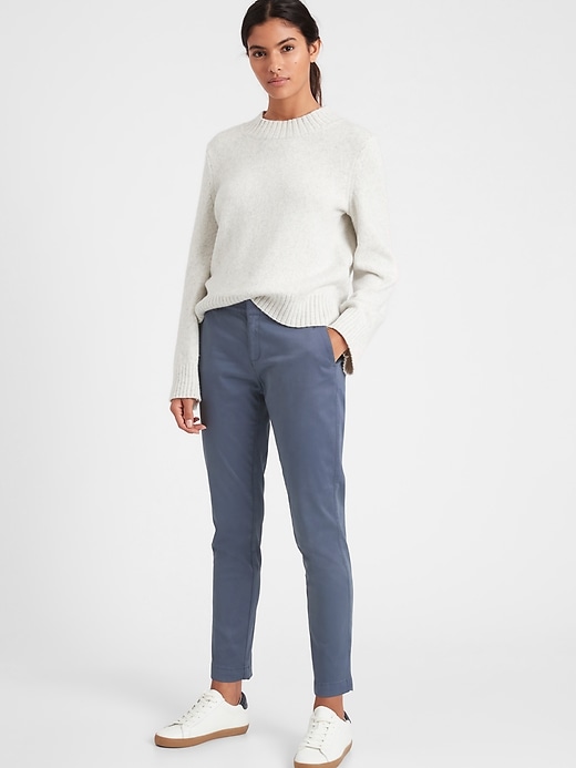 banana republic mid rise skinny chino