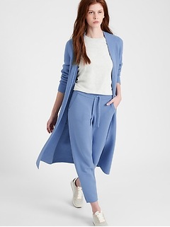 banana republic white cardigan