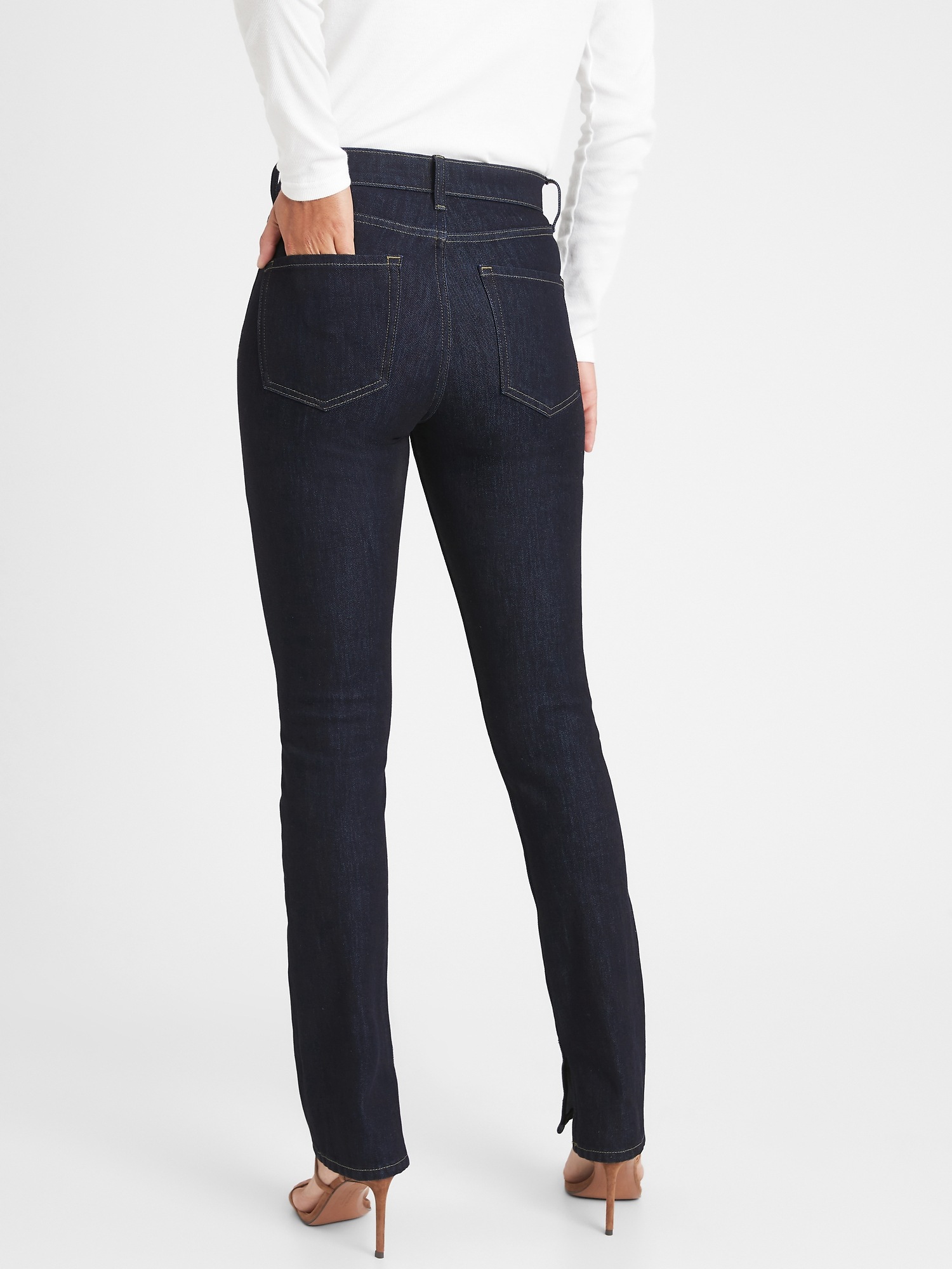 High-Rise Slim Stiletto Jean