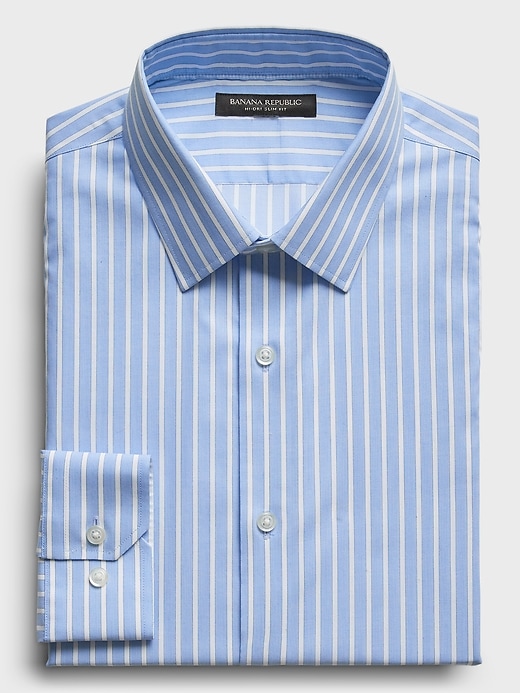 Banana Republic Slim-Fit Hi-Dri Dress Shirt. 1