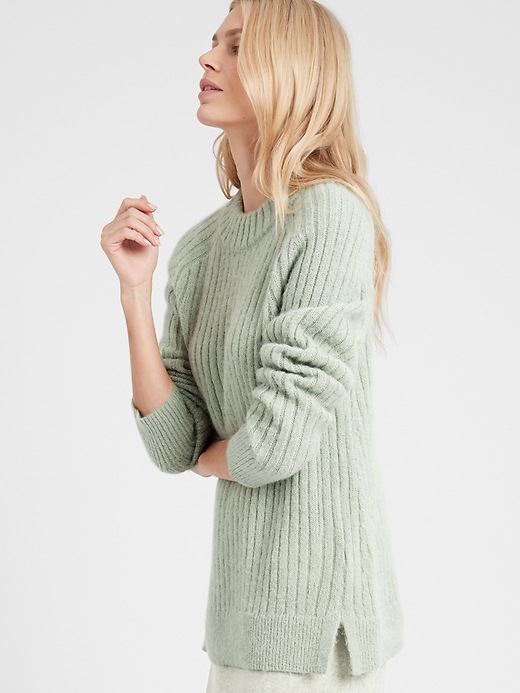 Relaxed Sweater Tunic Banana Republic