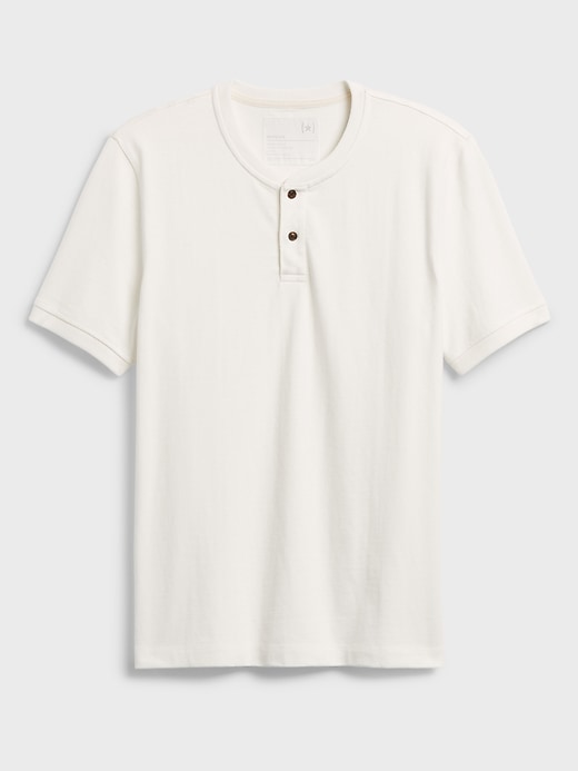 Heritage Heavyweight Henley TShirt Banana Republic