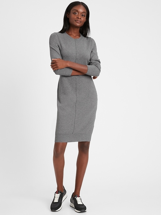 Petite Sweater Dress Banana Republic