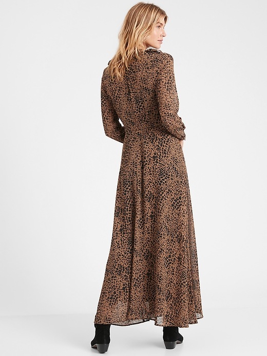 banana republic shirt dress maxi ECOVERO Maxi Shirtdress