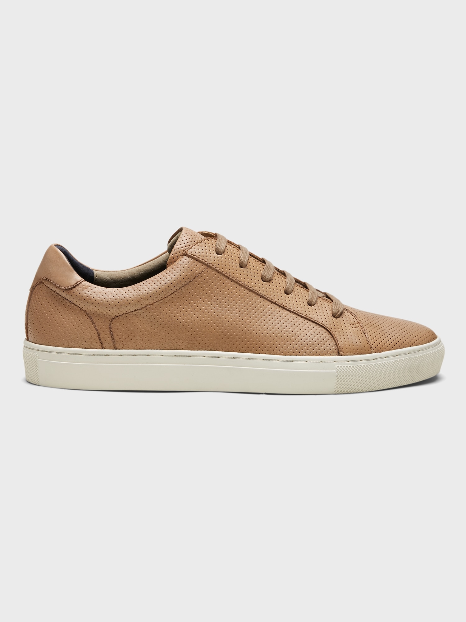 Nicklas Perforated Leather Sneaker | Banana Republic