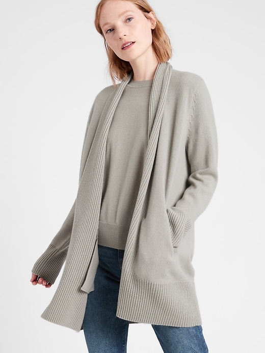 banana republic long sweater