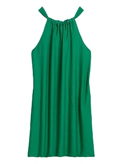 banana republic green dress