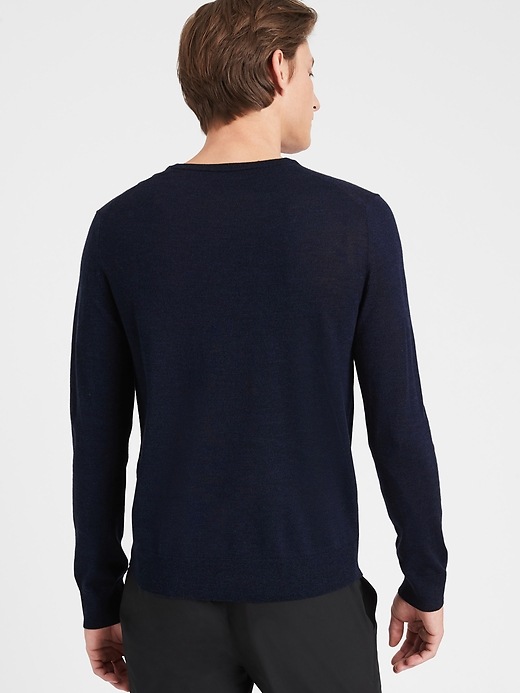 Merino Crew-Neck Sweater in Responsible Wool
