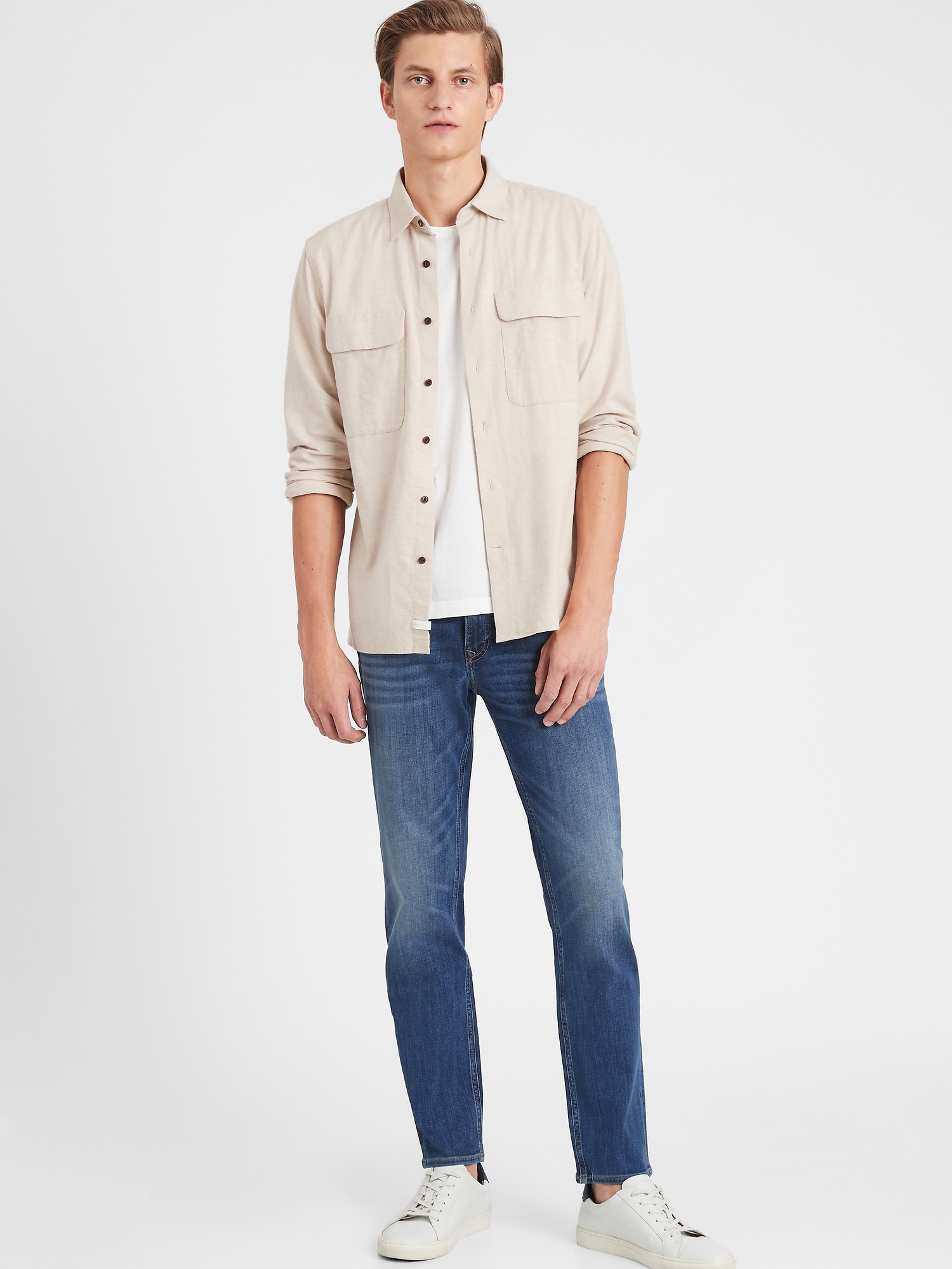 banana republic athletic jeans