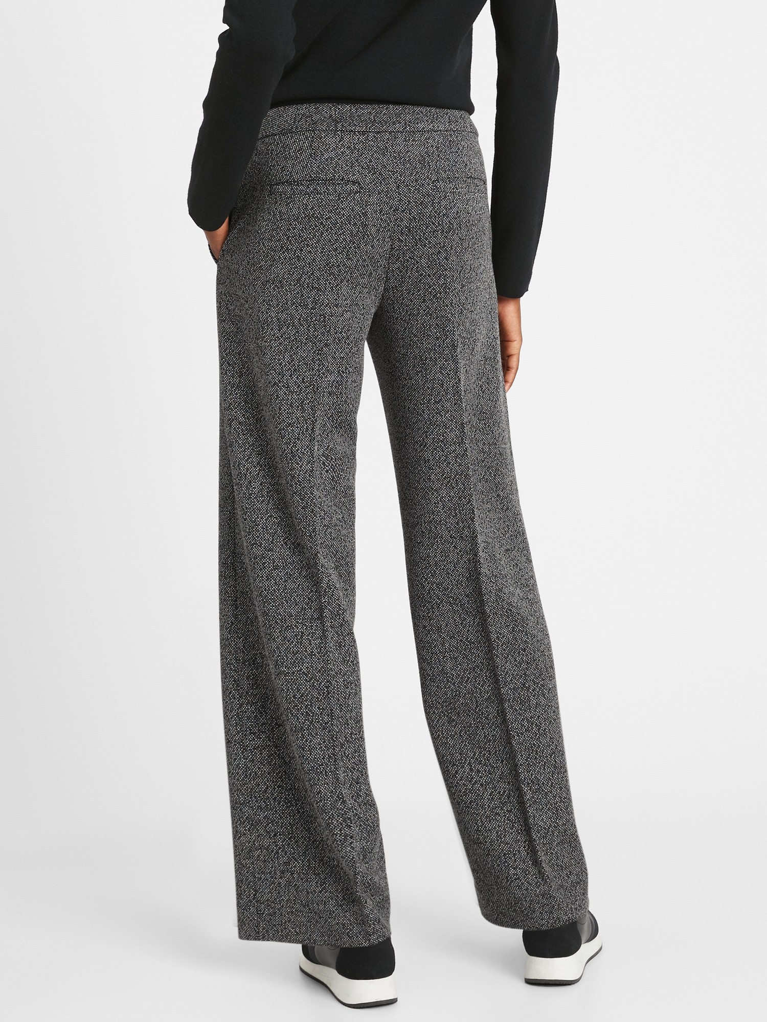 Banana Republic Slim Wide-Leg 24-Hour 