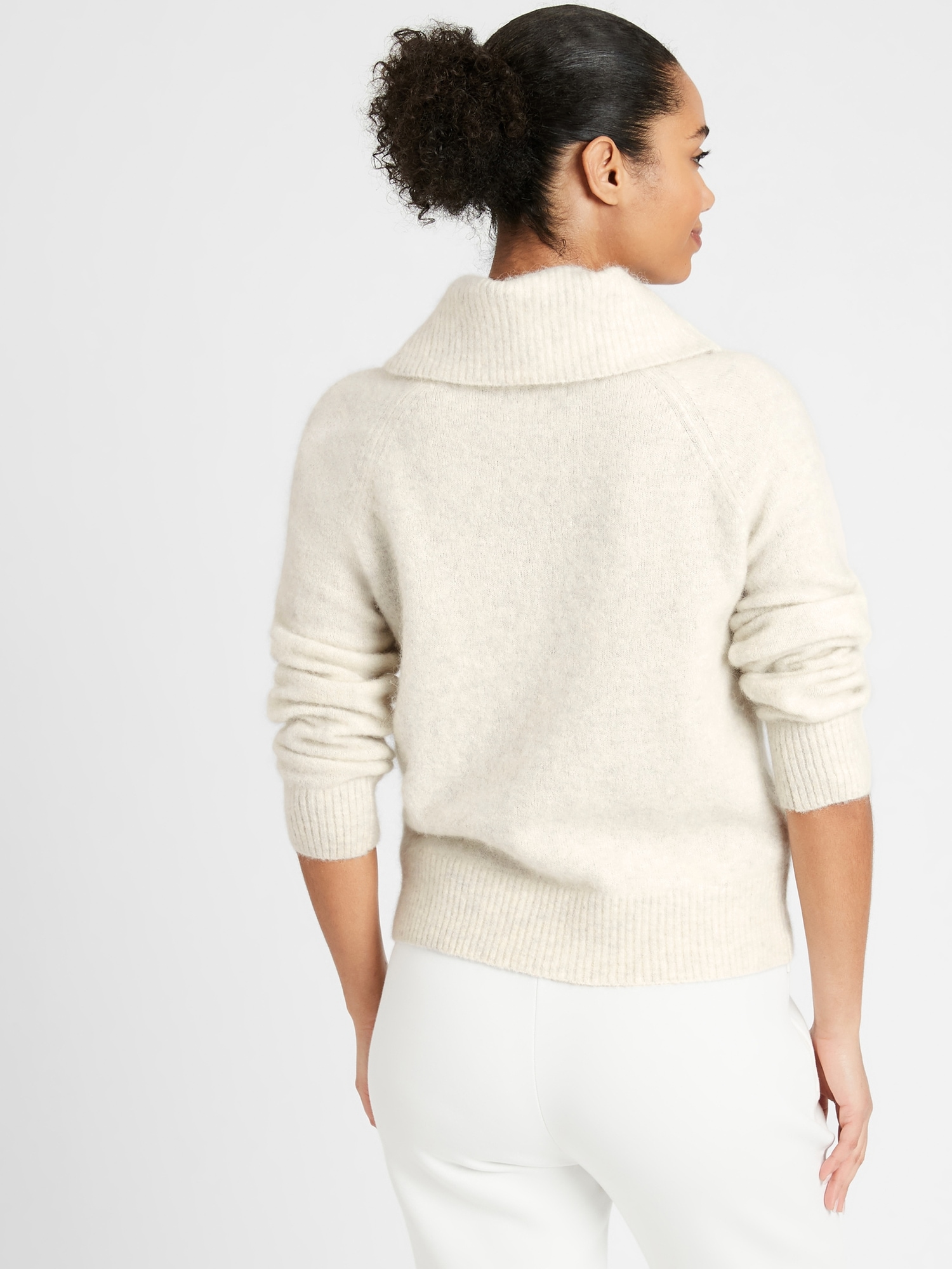 Cowl-Neck Sweater