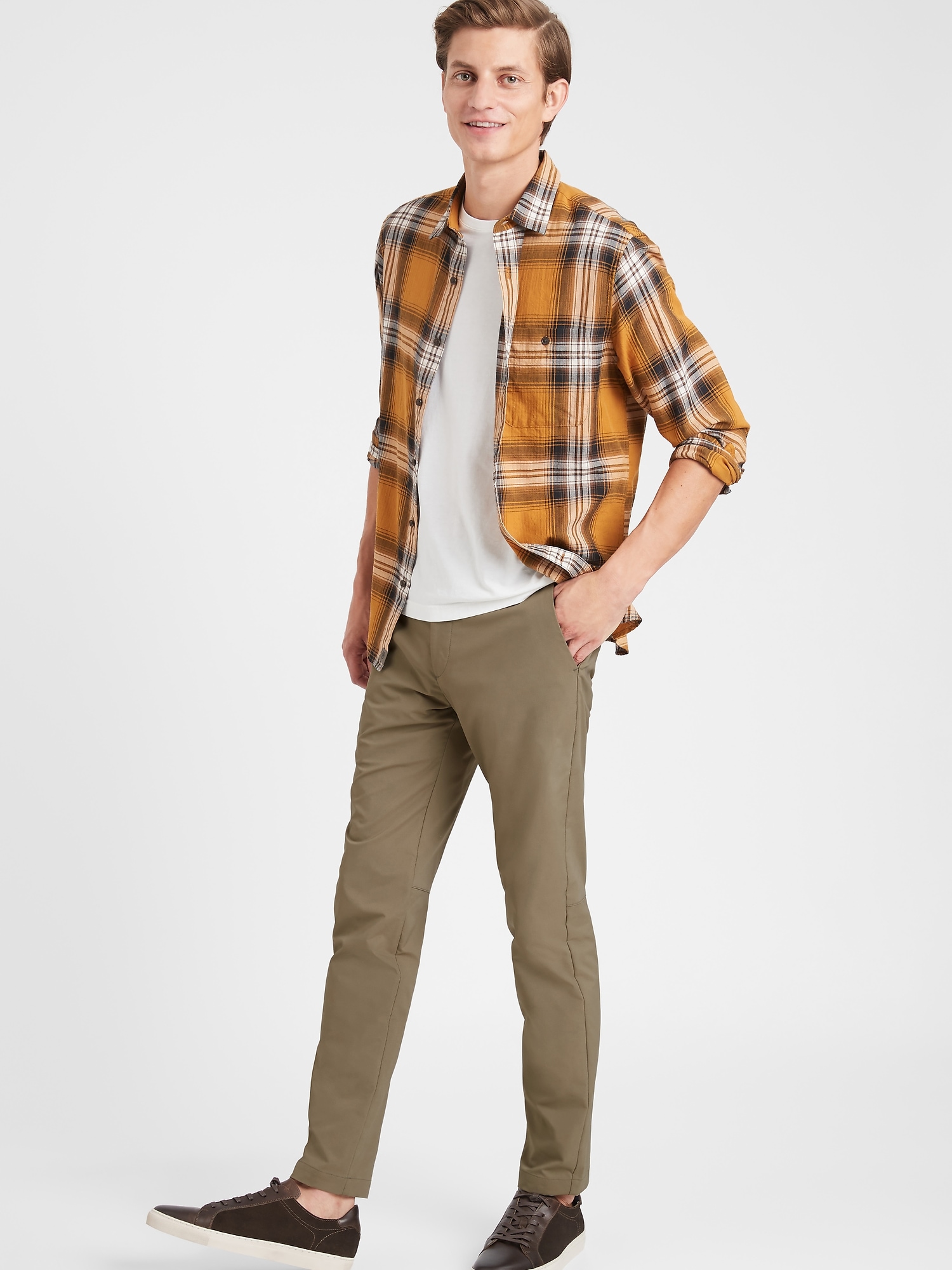 gap slim city pants