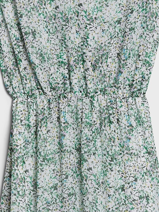 banana republic floral maxi dress