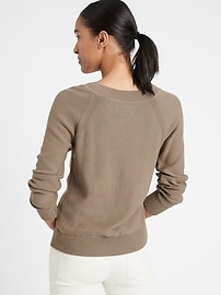 Organic Cotton Scoop-Neck Sweater