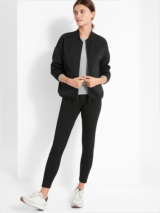 Petite Ponte 7/8 Legging | Banana Republic