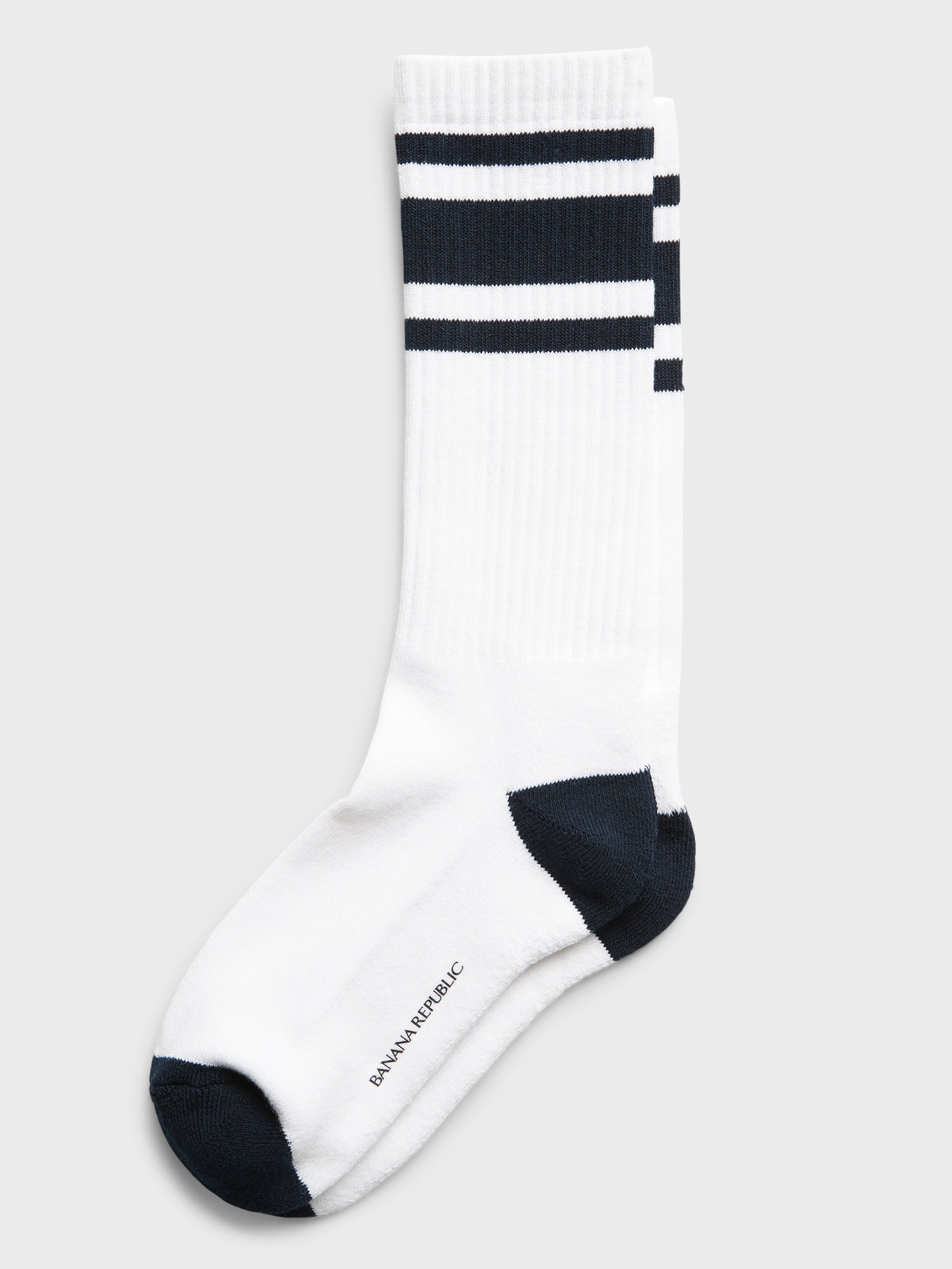 Stripe Athletic Sock with COOLMAX® Technology | Banana Republic