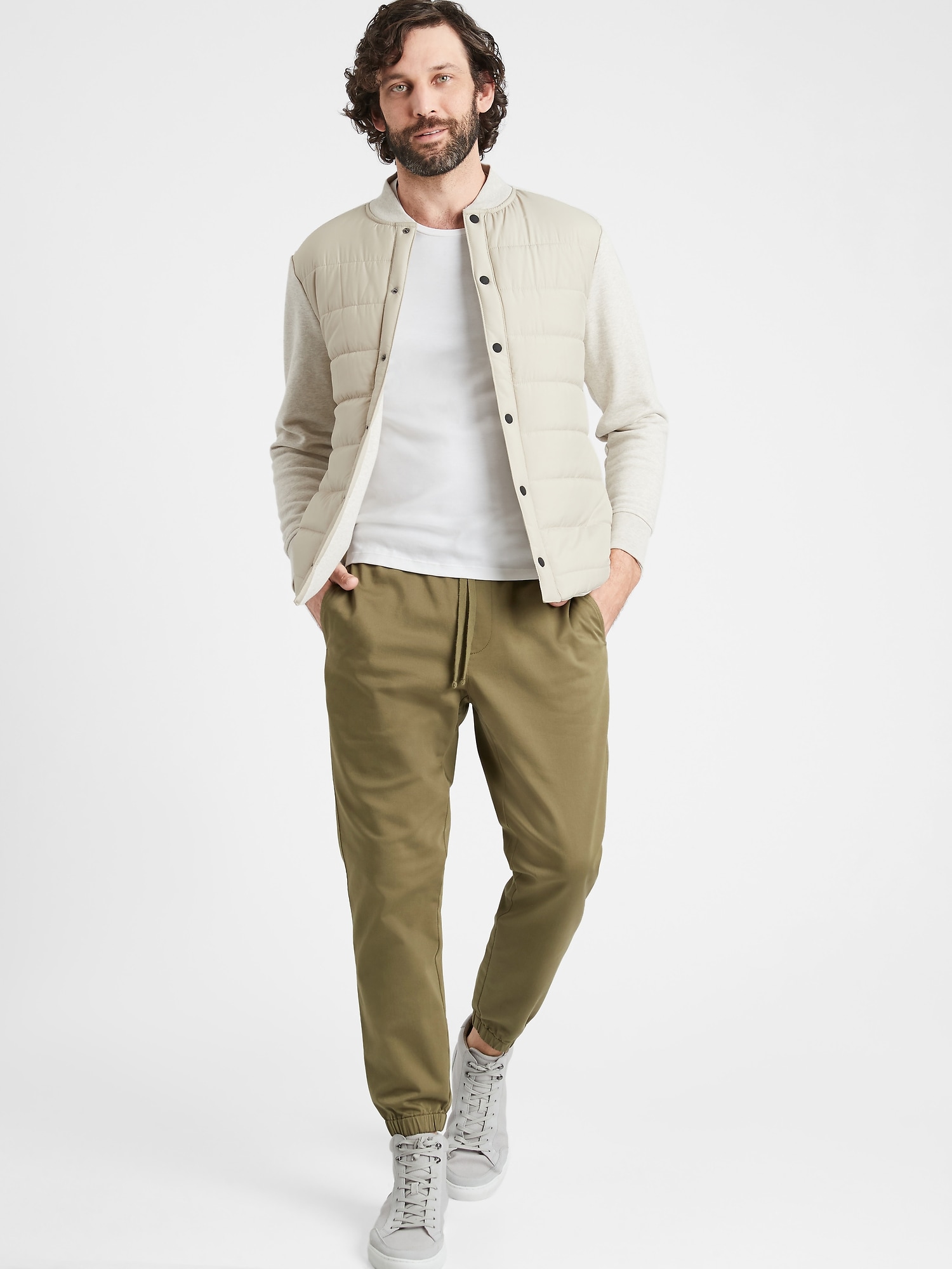 organic joggers mens