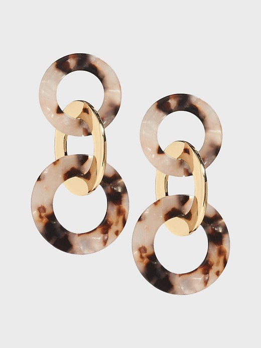 Banana Republic Triple Drop Resin Earrings. 1 Banana Republic Triple Drop Resin Earrings. 1