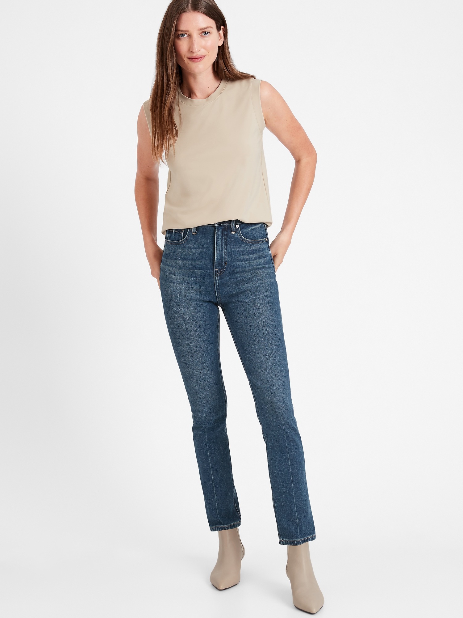 Super High-Rise Slim Jean | Banana Republic