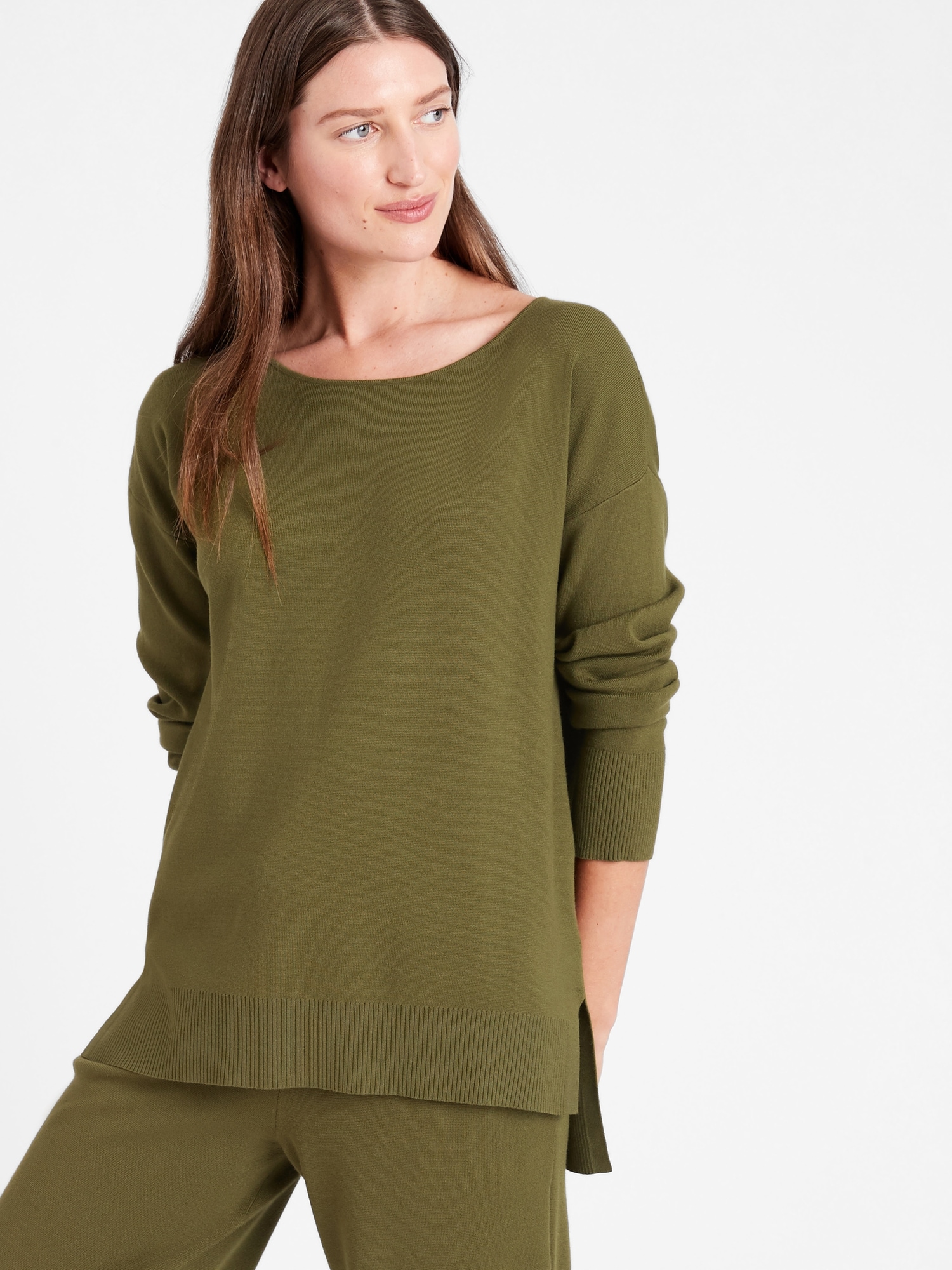 Relaxed Sweater Tunic