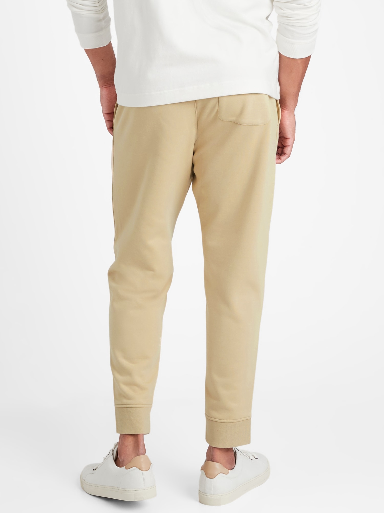 french terry jogger banana republic