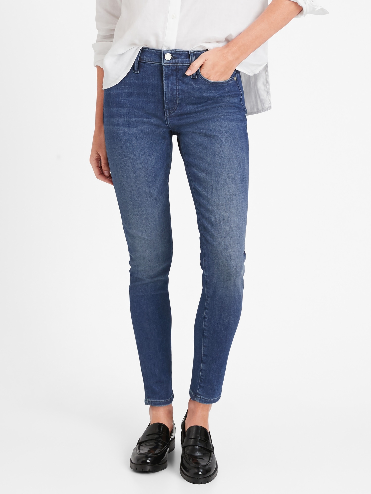 banana republic sculpt skinny jeans