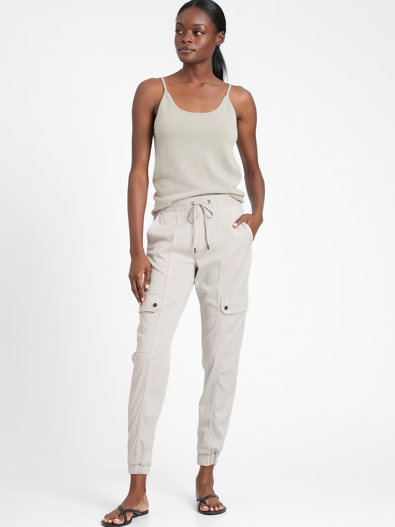 petite cargo joggers