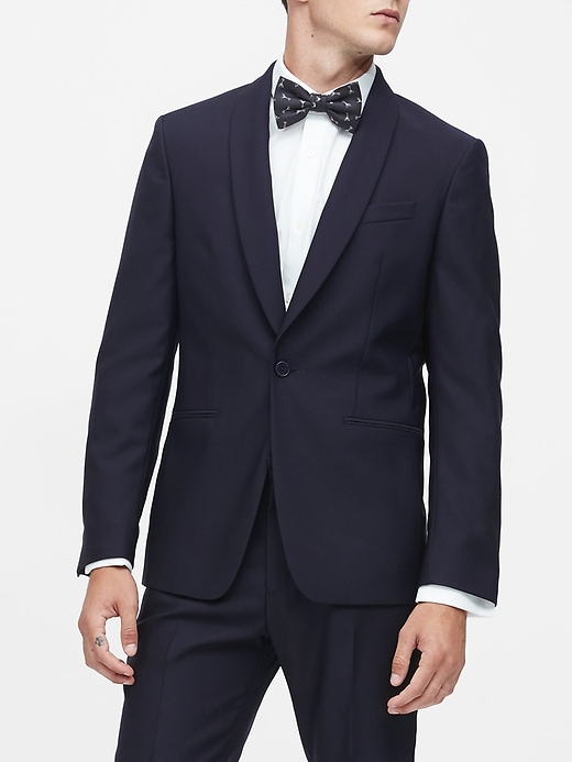 Banana Republic Slim Tuxedo Jacket. 1