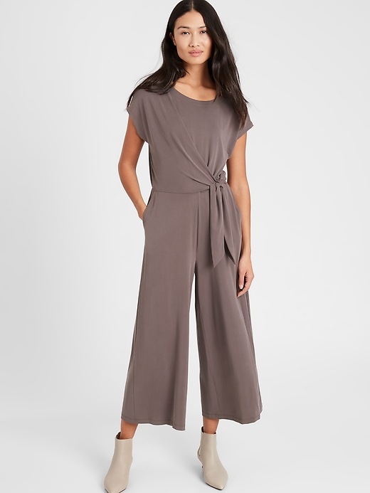 Banana republic best sale cropped jumpsuit