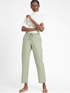 Classic Slim Fit Linen Pants – Dolma