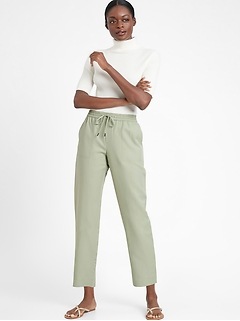 Women's linen skinny fit pants Clearance