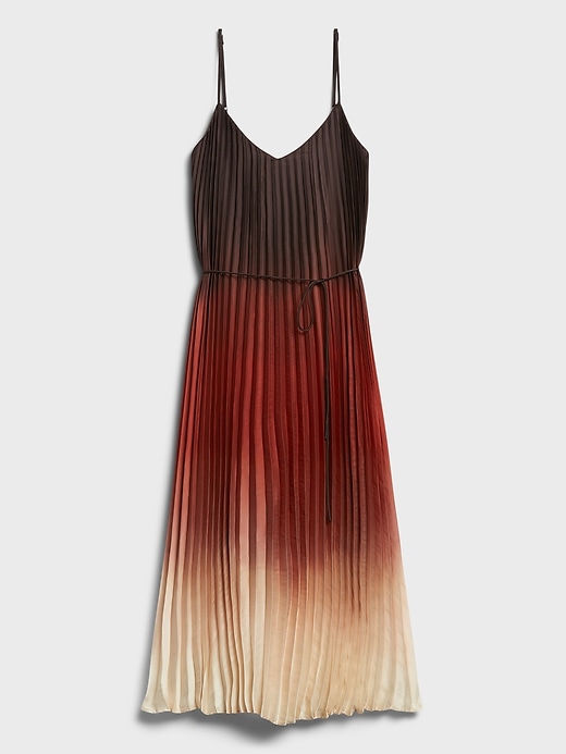 strapless open back dress AMUR - Ruched Bustier Pleated Ankle Gown