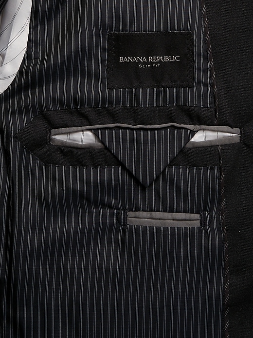 Image number 8 showing, Slim Italian Wool Suit Jacket
