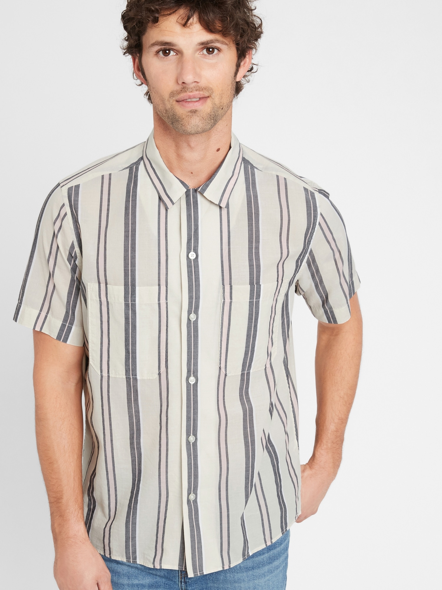 Relaxed-Fit Cotton Resort Shirt